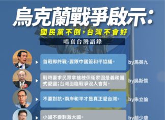 國民黨就是侵略帝國的認知戰部隊