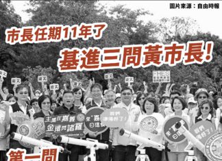 基進三問黃市長
