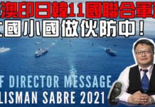 美澳印日韓十一國聯合軍演-大國小國做伙防中
